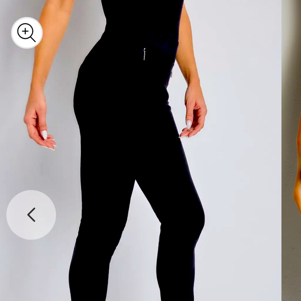 Anatomie black travel pants